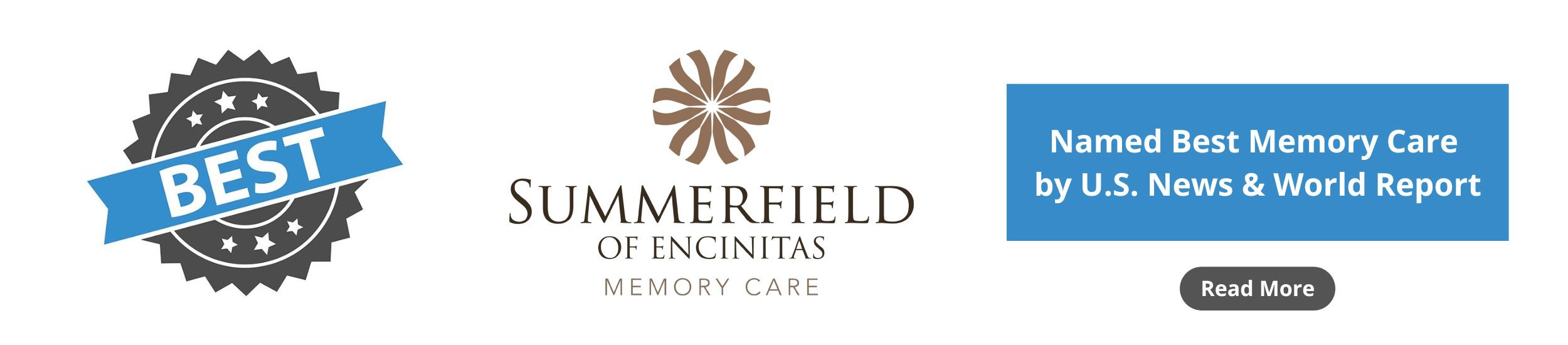 Summerfield of Encinitas Memory Care in Encinitas, CA voted best memory care by U.S. News & World Report