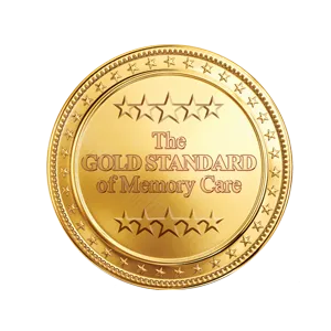 The Gold Standard of Memory Care badge for Summerfield of Encinitas Memory Care in Encinitas, CA